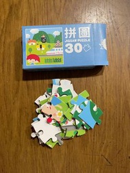 二手 拼圖 30片 沒有缺片