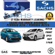 PERODAU AXIA / PERODUA BEZZA (depan FRONT 2PCS) 100% BRAND (SACHS) SHOCK ABSORBER