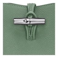 熱賣稀有款LONGCHAMP LE ROSEAU 水桶包/奧勒岡綠色 - 牛皮/法國製（看圖有規格）