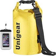 Unigear Dry Bag, 2L/5L/10L/20L/30L/40L/55L, Waterproof Bag, Duffel Bag with Mobile Phone Case and St