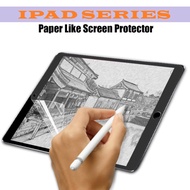 PAPER LIKE anti-scratch IPAD 11, 10, 9, 8, 7, 6, 5, PRO 11, PRO 10.5, PRO 9.7, PRO M5, M4, M2, M1, A