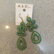 Fashion accessories earrings oval flower gypsy gipsy