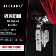 Scht Knockers TITANIUM Spoon Hinge Slow Soft Close