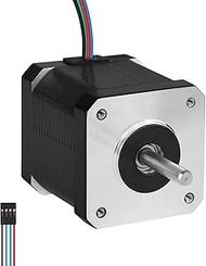 Nema 17 Stepper Motor 2 Phase 1.8‌°‌ 0.6Nm(84.97oz·in) High Torque Bipolar 47mm 1.6Ω 2.3A 4-Wire Sha