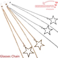 CHIHIRO1BFT8 Glasses Chain Women Hollow Star Reading Glasses Glasses Necklace
