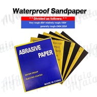 Alfaia Waterproof Sandpaper Grit and sanding paper 80-320 Sand Paper