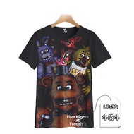 Five Nights at Freddy's Kids Clothes FNaF Game Series 3D Kids Five Nights at Freddy's T-Shirt Game S