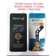 Lcd Touchscreen Tecno Camon 18i / Tecno Camon 17 / Spark 7 Pro (CG6 / CG6J / KF8)