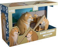 Youtooz Bonk Cheems Doge 3.5" Inch, Bonk Cheems Vinyl Figure, Cute Shiba Inu Doge Figure - Youtooz M