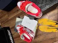 OFF-WHITE DUNK LOW 灰紅