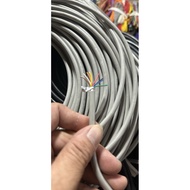 10 meters 24awg 8-core electrical wire. 8x24awg nickel-plated copper core wire