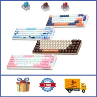 K68 65% Wired Mechanical Keyboard Hot Swappable RGB Light Effect Mechanical Gaming Keyboard