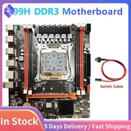 X99H DDR3 Motherboard 4X DDR3 Slots LGA2011-V3 M. 2 NVME SATA3.0 Support for E5-26XX V3 E5-2678 V3 E