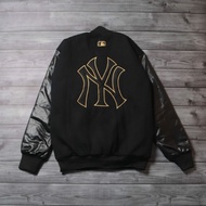 Mlb New Era Varsity Baseball Jacket Men & Women - Varsity Jacket Vintage Baseball New Era