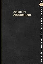 Répertoire Alphabétique: Carnet A5 en ordre alphabétique de A-Z (108 pages) (French Edition)