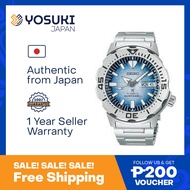 SEIKO SRPG57K1 SRPG57K Automatic  PROSPEX SEA DIVERS Day Date Blue Silver Stainless  Wrist Watch For Men from YOSUKI JAPAN / SRPG57K (  SRPG57K  S SRPG SRPG5   )