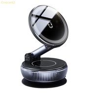 Crescent2 Magnetic Car Dashboard Windshield Phone Holder Rotating Mount Holder Suction Cup Phone Mou