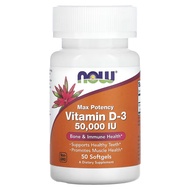 now Foods Vitamin D-3 Potency Softgels