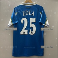 ginebra jersey arsenal Chelsea retro 1997–98–99 season jersey—Zola, Waddle, and Desailly short-sleev