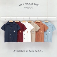 KEMEJA Mooi - ARKA POCKET SHIRT (Children's SHIRT)