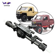 Simhoa RC Rear Axle, Metal Rear Axle Replacement Parts, Complete, Sturdy Rear Axle Housing, RC Car P