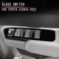 22 Toyota SIENTA 10 Series Glass Switch Panel Window Lift Panel Decorative Accessories