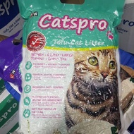 CATSPRO Pasir Kucing Tofu Toufu Cat litter 6Litre Redy stock