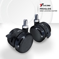 TTRacing ProGlide Desk Locking Casters Set of 4 - Only for Titus Smart Desk