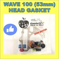 EX5 DREAM HEAD GASKET 53MM APPLE WAVE 100 GASKET HEAD NP EX5 CLASS 1 HEAD GASKET NP APPLE 53 MM 1945