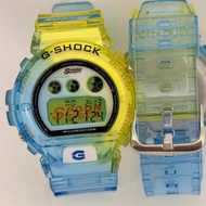 (Promosi Stock) Gsk blue Dw6900 CC2 Women Jam tangan lelaki, murah