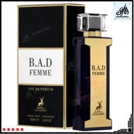 [100% Original ] Bad Femme Alhambra Perfume B.A.D FEMME Eau De Parfum Spray 100ml Perfume Good For G