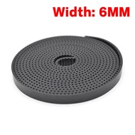 GT2 Timing Belt - Pitch 2mm, Width 6mm - High-Quality Belt