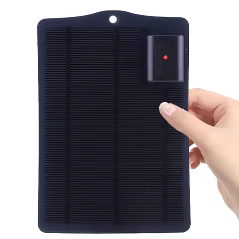 3.5W 5V USB Solar Panel Phone Power Bank 180*126*25MM Waterproof Portable Phone Charger Solar Batter