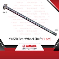 B5V-F5381-00 Yamaha Y16ZR Y16 Tyre Shaft Belakang Rear Wheel Sap Rim Size 17