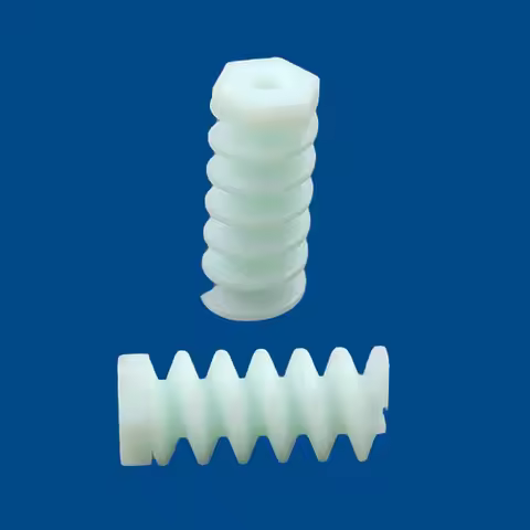 7.3x16.7mm Worm Reduction Gear Hole 1.98mm Plastic Worms Pinon 3PCS/bag