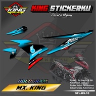 Sticker Striping Lis Variasi MX KING Semi Full - Stiker Striping Motor MX King Motif Petronas. KS.10