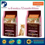 Instinct Kitten Chicken Formula High Protein Food 1.8kg/0.8kg 6 Weeks To 12 Months Old Nutrition Imm