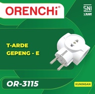Steker T Arde / T-Arde / T datar Cabang 4 ORENCHI OR3115