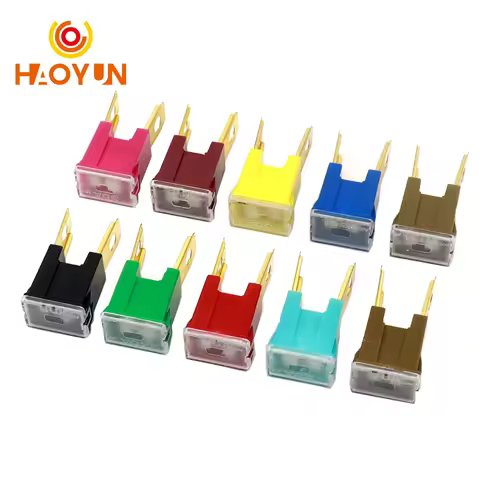 【5-1PCS】 Automotive Car truck van square Fuse long feet male Fuse 32V 20A 30A 40A 50A 60A 70A 80A 90