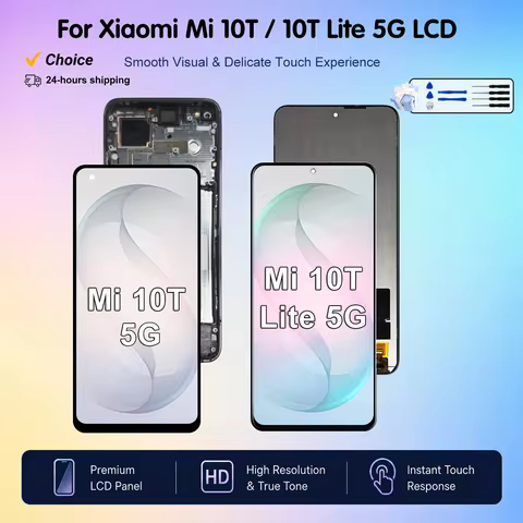 6.67" For Xiaomi Mi 10T LCD M2007J3SY Display Touch Screen Mi 10T Lite Digitizer Assembly For M2007J