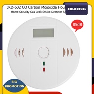 [Colorfull.sg] LED Indicator Carbon Monoxide Alarm Easy Installation Carbon Sensor for Home Use