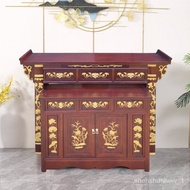 🚢New Chinese Style Solid Wood Altar Incense Desk Buddha Shrine Home Altar Buddha Niche Modern Style Altar Cabinet Altar