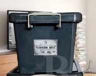 BOX CONTAINER 50 LITER - Kontainer Box Plastik / Container Box HITAM PUMA