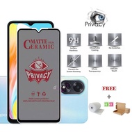 Matte Spy OPPO A18 A17k A17 A16k A16e A16 A15s A15 A12 A11k A7 F11 F9 Pro F9 Anti-Scratch Ceramic Pr