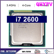 QUYPV I7 Gebruikte Kern 3.4Ghz สี่คอร์โปรเซสเซอร์8Mb 5gt/S Sr00b Lga 1155 Cpu APITV