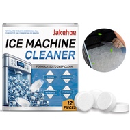 Jakehoe ~Ice Machine Cleaner Maker Descaler Deodorizing -12 Pieces /Box Cleaning Tablets