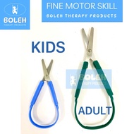 BOLEH Occupational Therapy Scissors Automatic Rebound Always Open
