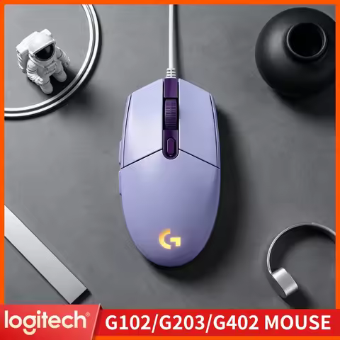 Logitech G102 Prodigy Gaming Mouse, HERO Sensor Technology, Lightweight Design, RGB Backlit For Espo