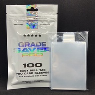 Grade Saver Pro 100 Easy Pull Tab Pro Card Sleeves