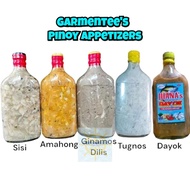 BAGOONG SISI / AMAHONG / TUGNOS / GINAMOS DILIS / DAYOK 375ml  '' PINOY'S FAVORITE BAGOONG " APPETIZ